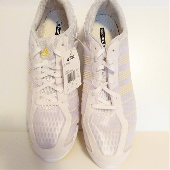 NWT Adidas Athletic shoes run Men 12.5  White CC DISCOUNT SHIPPING!! main image 3